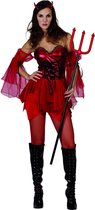 "Duivel kostuum voor dames Halloween outfit - Verkleedkleding - XL"