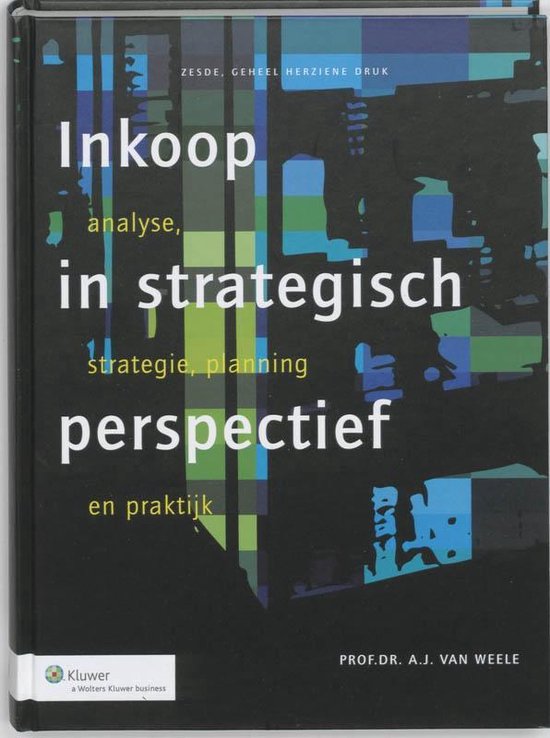 Cover van het boek 'Inkoop in strategisch perspectief / druk 6'