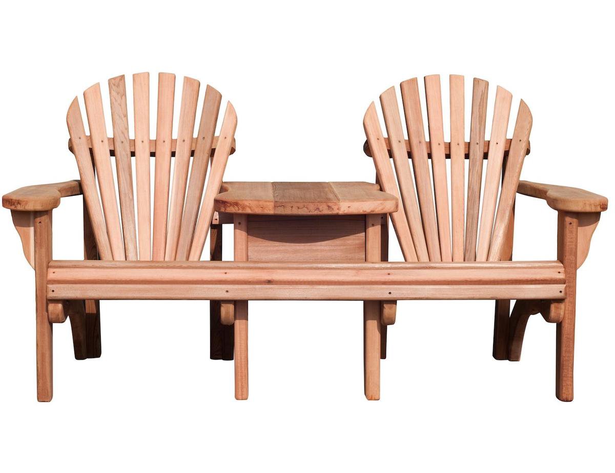 Extreem belangrijk Overtekenen Tot ziens 24Designs Red Cedar Duo Seat – 2 zits Tuinbank – 192 cm breed - Massief  Cedar Hout | bol.com