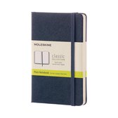 Moleskine Classic Notitieboek - Pocket - Hardcover - Blanco - Saffier Blauw