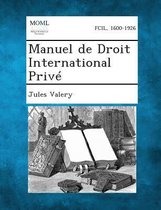 Manuel de Droit International Prive