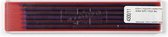 KOH-I-NOOR Coloured Leads for 2mm Diameter 120mm Mechanical Pencil - Blue set of 2 4300/11 (4300011004PK).