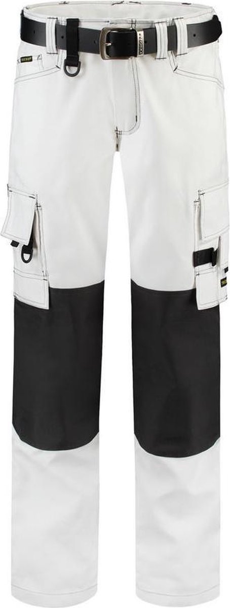 Tricorp 502009 Werkbroek Cordura Canvas - Wit/Donkergrijs - 53