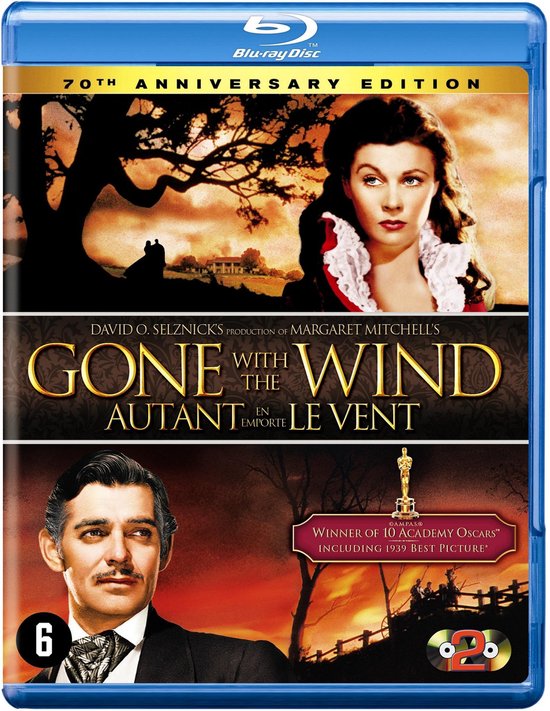 Autant en emporte le vent (Blu-ray), Clark Gable, DVD