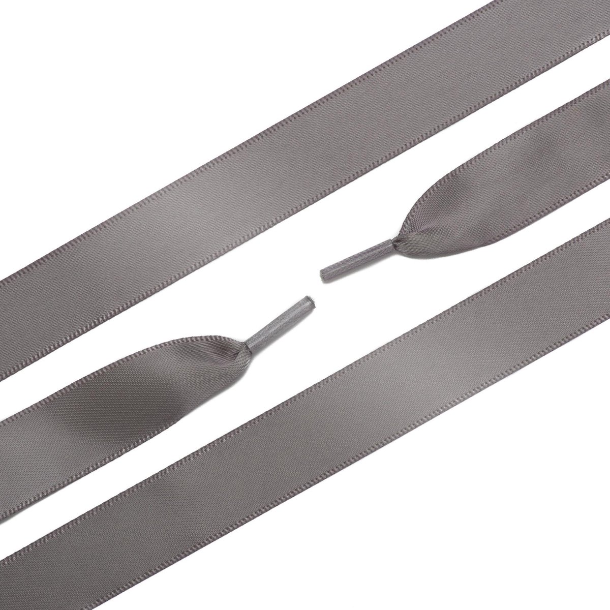 Ringpoint - Schoenveters - satijn - Smokey Grey - Grijs - Veterlengte 120 cm