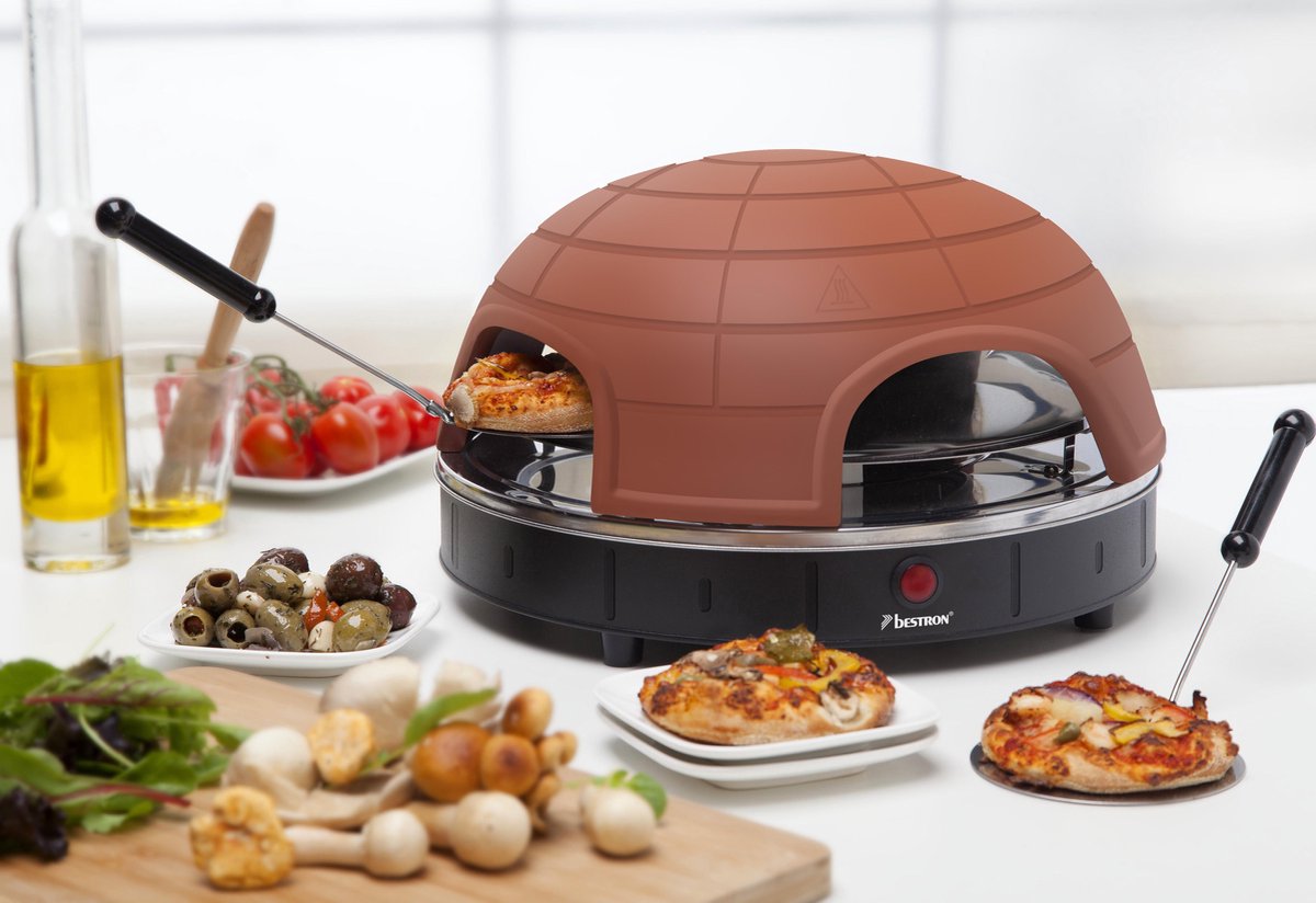 Bestron APG410 Pizzaoven 4 personen