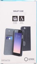 Qtrek Samsung Galaxy S7 Gel Wallet Case Black