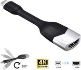Thunderbolt 3 USB-C Hub naar HDMI Adapter 4 k 60Hz! USB Type-C Dock USB 3.1 /M naar HDMI/F voor o.a. Macbook Pro Huawei Mate10/P20