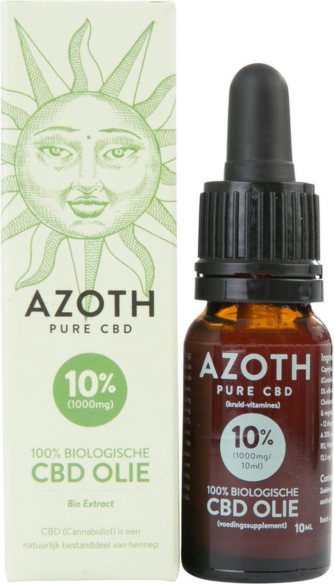 10% Biologische CBD Bio Olie – THC vrij
