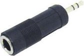 GR-Kabel 3.5 mm - 6.35 mm M/F Zwart