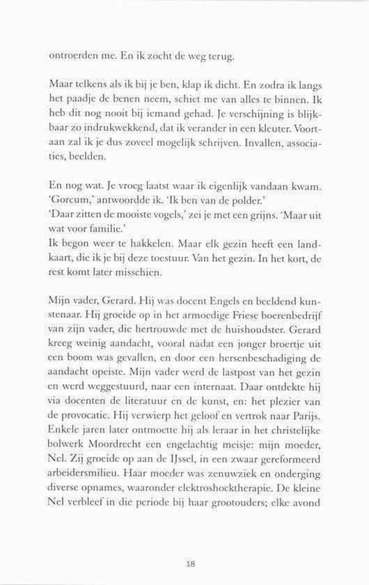 Tekstpagina met een verhaal over de familiegeschiedenis.