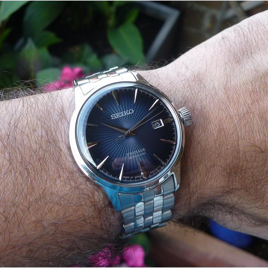 Seiko Presage SRPB41J1 horloge heren - zilver - edelstaal | bol