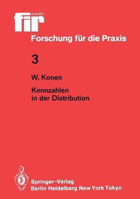 Kennzahlen in Der Distribution - cover