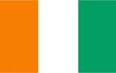Vlag Ivoorkust  90 x 150 cm