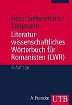 Literaturwissenschaftliches Wörterbuch für Romanisten