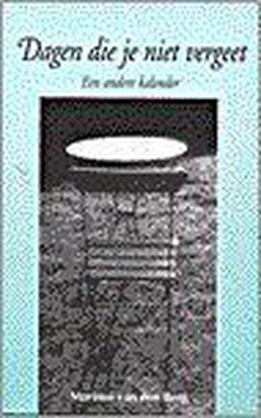 Dagen Die Je Niet Vergeet - cover