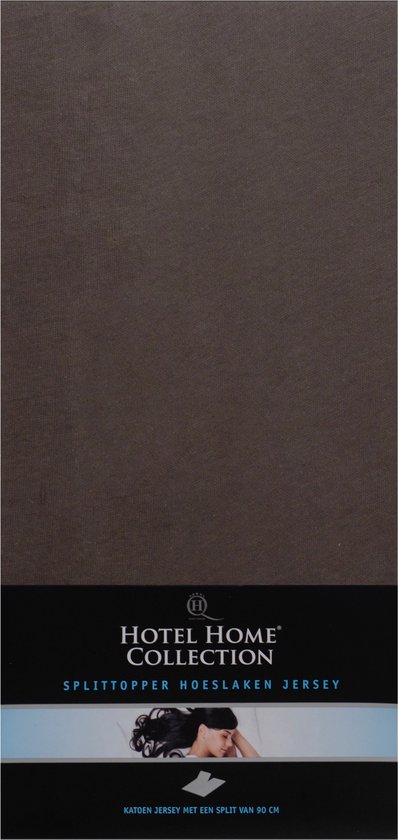 Split Topper Hoeslaken - Luxe kwaliteit - Perfecte pasvorm - Antraciet - 180x200/210/220