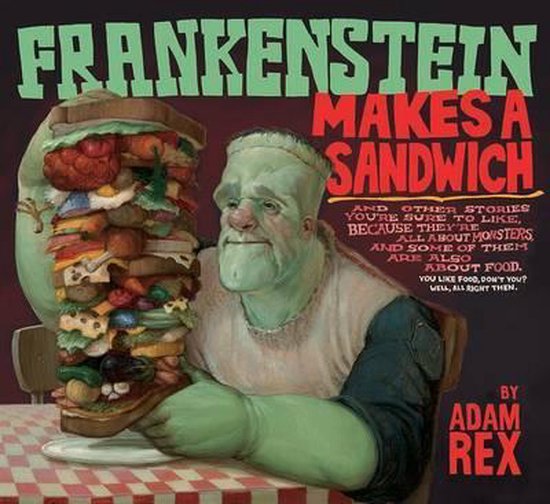 Frankenstein Makes a Sandwich - cover