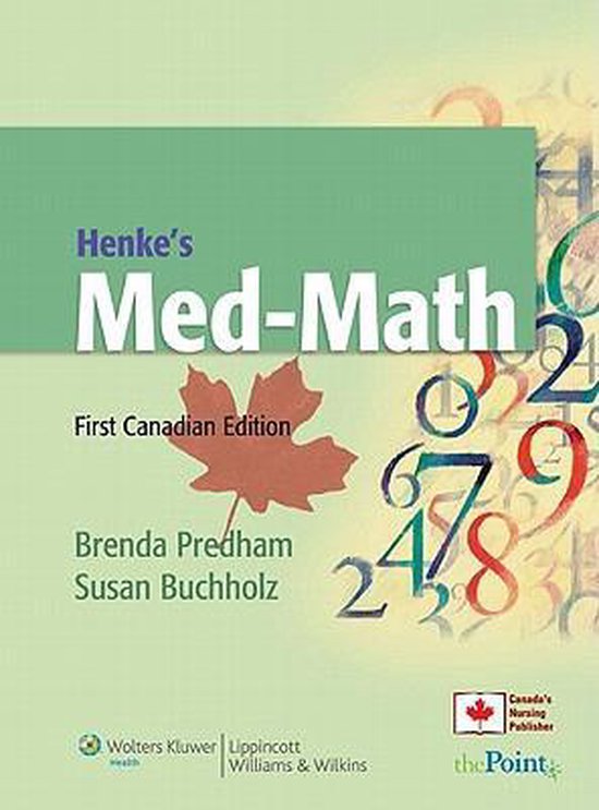 Henke's MedMath 9780781799867 Brenda Predham Boeken