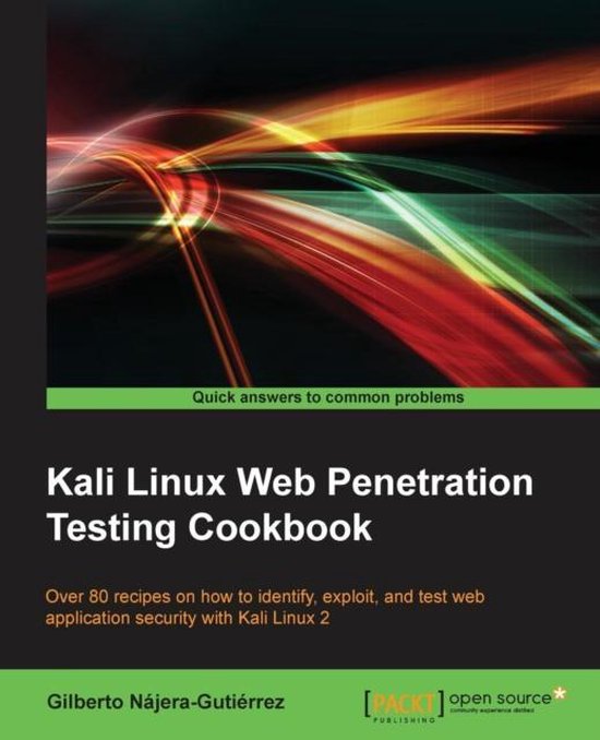 Kali Linux Web Penetration Testing Cookbook - cover