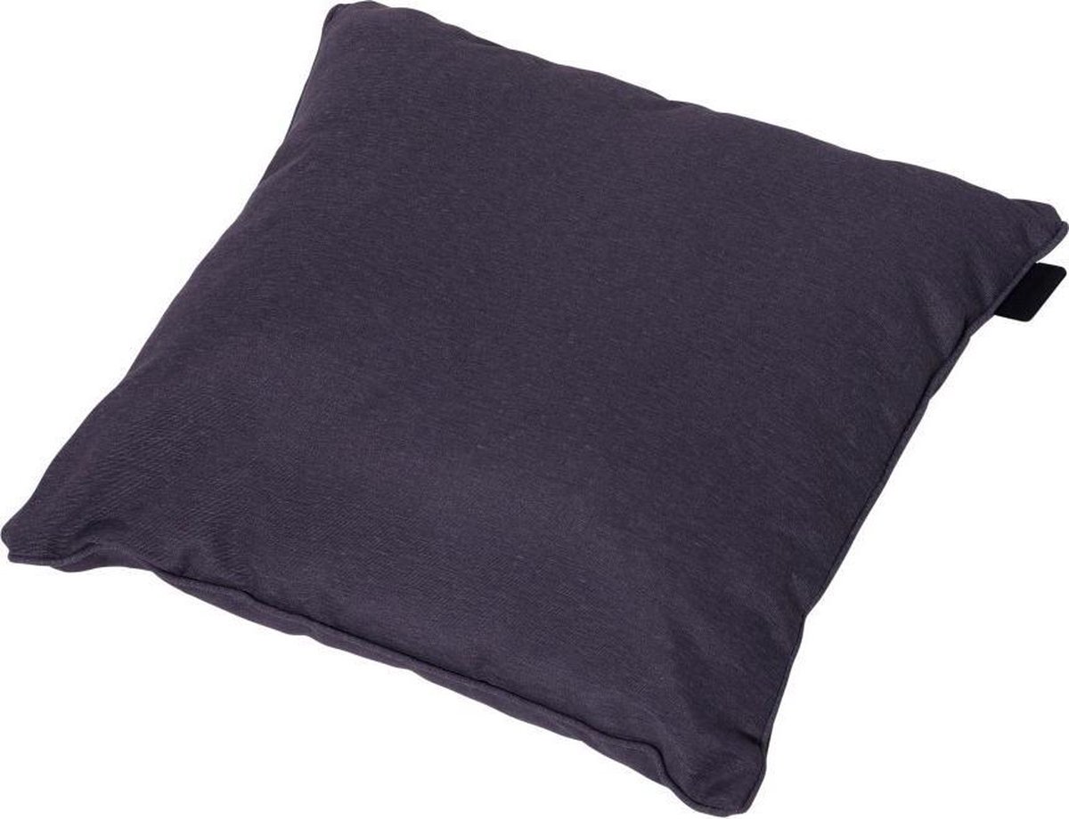 4 stuks! Pillow 45 x 45 grey piping Panama grey