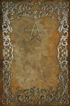 Monogram Pentagram (Neopaganism) Notebook