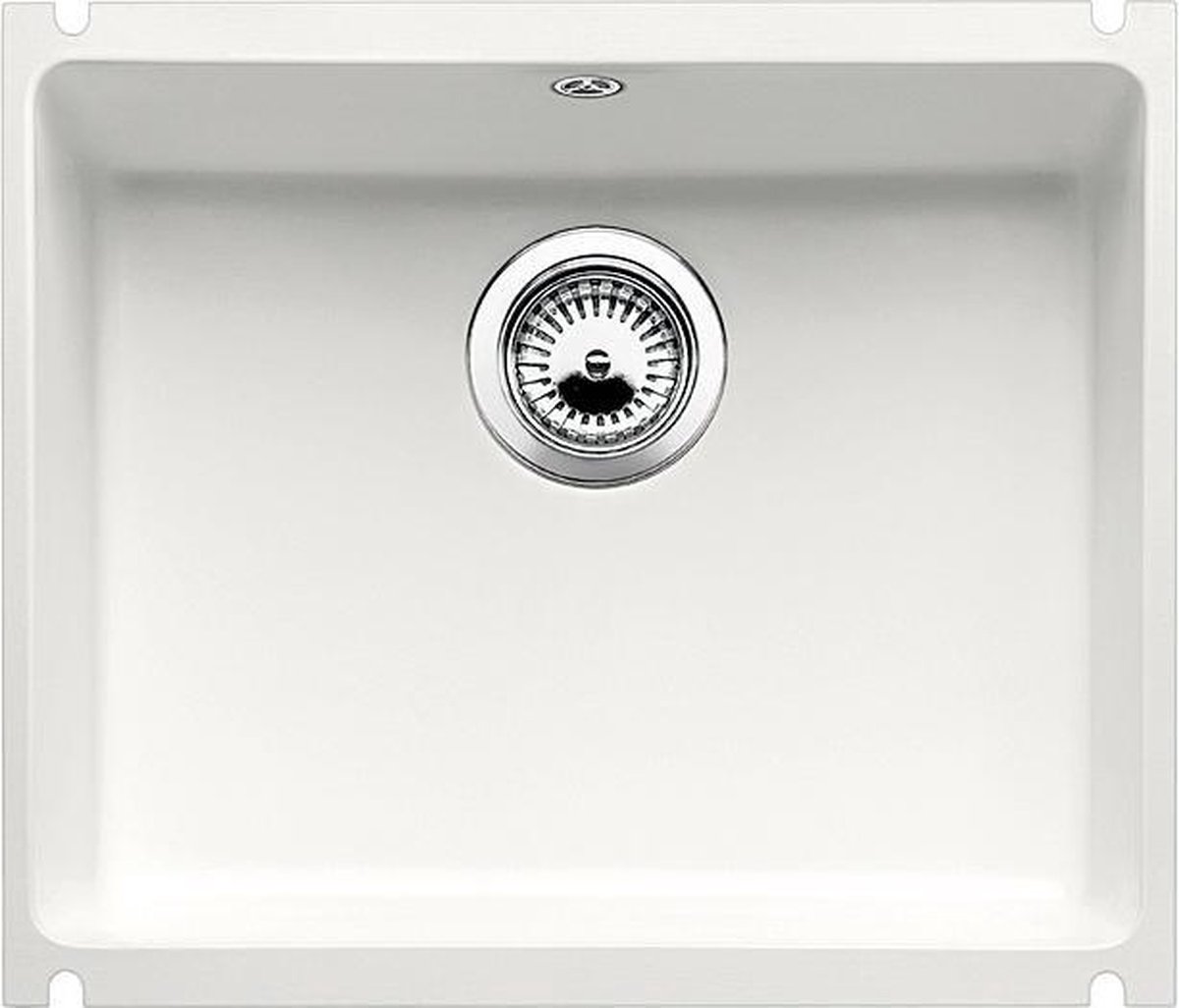 Blanco Subline Keramiek 500-U 514506 spoelbak - wit