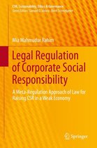 CSR, Sustainability, Ethics & Governance - Legal Regulation of Corporate Social Responsibility