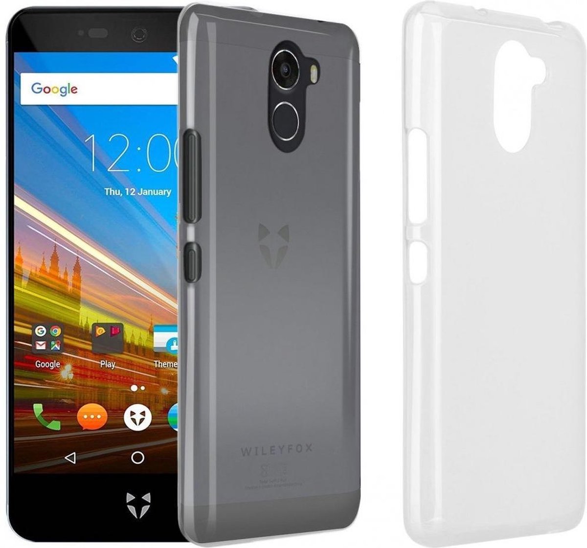 Brotect Pellicola Protettiva Per Wileyfox Swift 2X (2 Pezzi) - Trasparente Anti-Impronte Made In Germany