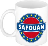 Safouan naam koffie mok / beker 300 ml  - namen mokken