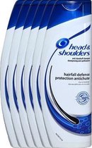 HEAD & SHOULDERS Anti-haaruitval MEN - 6 x 400 ml - shampoo - voordeelverpakking