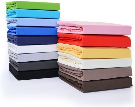 Snoozing - Katoen - Topper - Hoeslaken - Lits jumeaux - 160x210 cm - Heaven