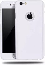 360 graden Full Body Cover Case Wit Hoesje voor iPhone 7