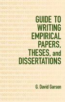 Guide to Writing Empirical Papers, Thesis and Dissertations