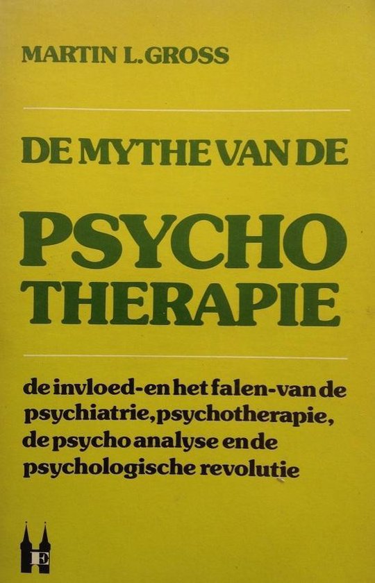 Mythe van de psychiatrie - cover