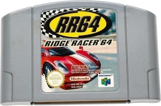 Ridge Racer 64 RR64 – Nintendo 64 [N64] Game PAL