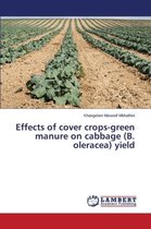 Effects of cover crops-green manure on cabbage (B. oleracea) yield