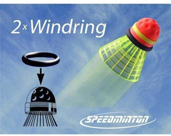 Windring Speedmintonshuttles - 2 Stuks | bol.com