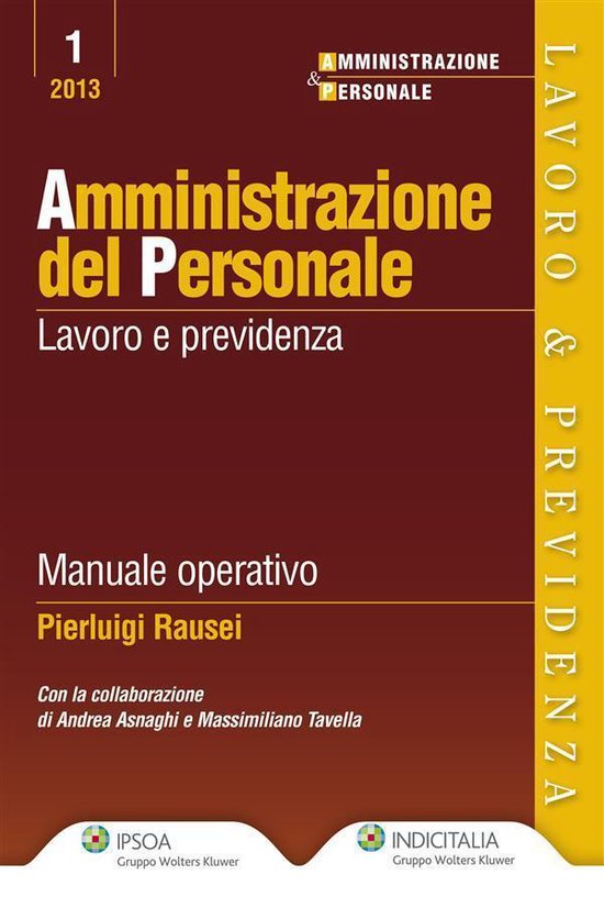 Amministrazione del Personale - cover