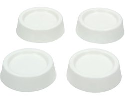 Trillingsdemper voor Wasmachine Wit - 4 stuks