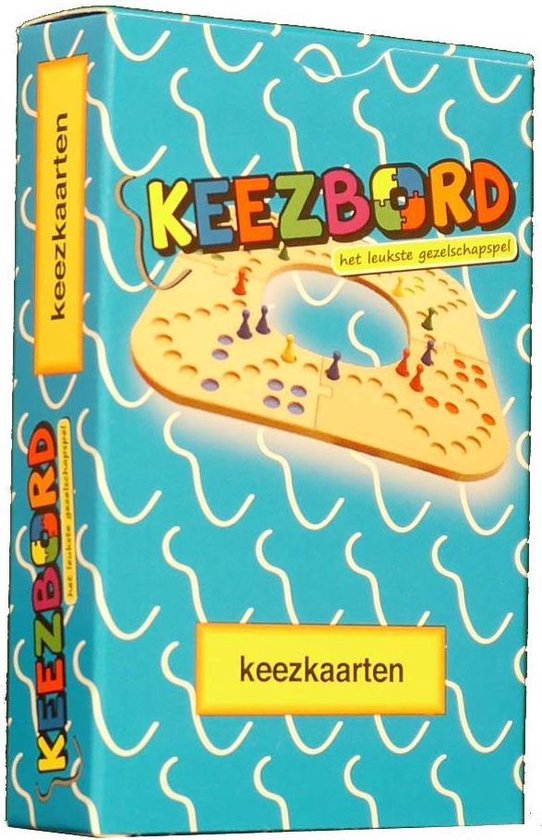 Boek: Keezbord Keezkaarten Blauw, geschreven door Keezbord