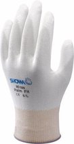 Showa BO-500 Palm Fit Glove Werkhandschoenen Wit - Maat XL