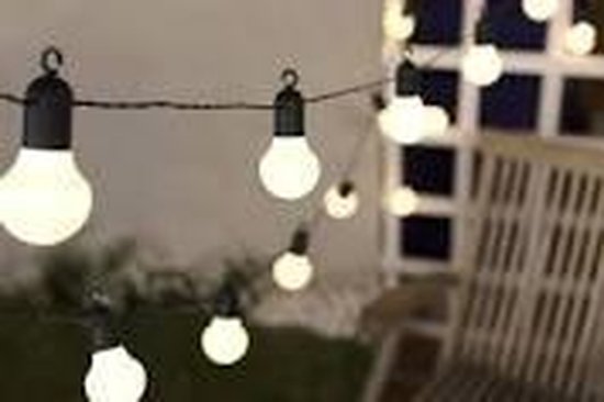 feestverlichting tuinverlichting led lichtsnoer warm wit | bol.com