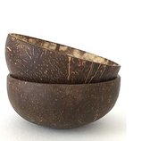 Coconut bowl - kokosnootkom uit Vietnam - 2 stuks