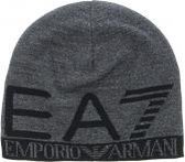 Emporio Armani EA7 Train Visibility M Beanie - Muts - Heren - Maat M - Grey  | bol.com