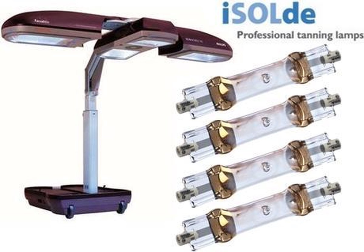 Set van 4 x ISOLDE CLEO HPA 400 S lampen voor Sunmobile - iSOLde (voorheen Philips)