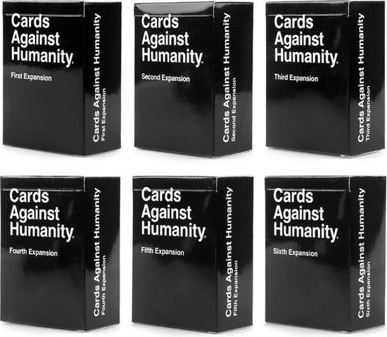 bol.com | Cards Against Humanity Expansion Packs 1-6 ALL IN ONE Big ...