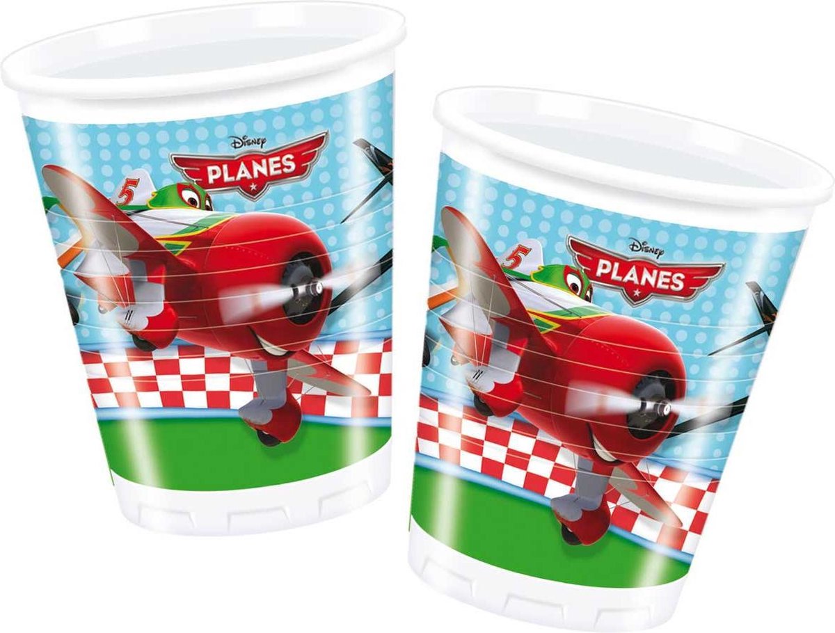 Disney Planes Bekers, 8st.