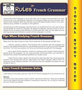 Blokehead Easy Study Guide - Rules In French Grammar ( Blokehead Easy Study Guide)