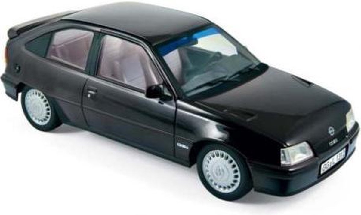 Norev modelauto  Opel Kadett GSI 1987  - zwart -  1:18